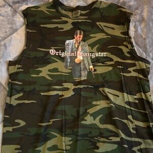 Mix No. 6 Camo Tank Top - Original Gangster Design scarface sleaveless shirt